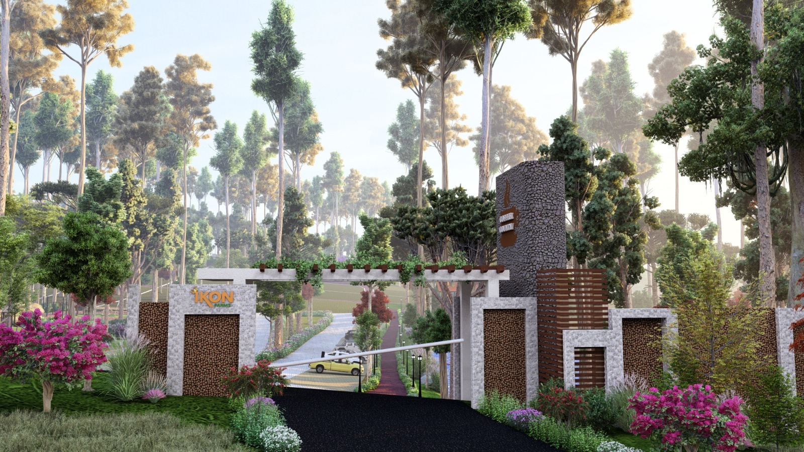 Serenity ENtrance Arch